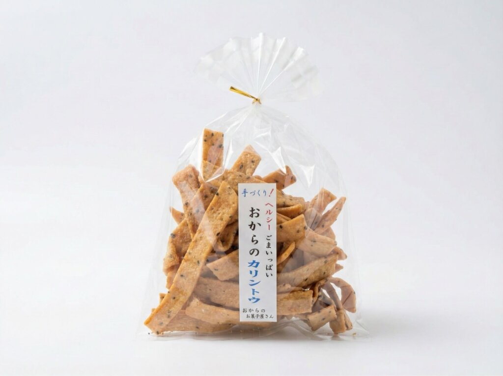 手づくりのおからのカリンとう（ごま入り）｜山梨の人気ヘルシーお菓子
